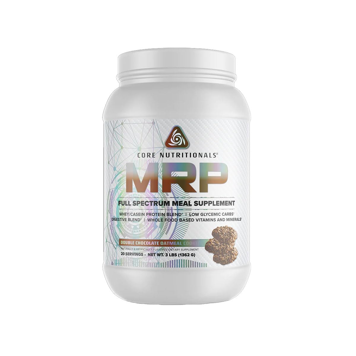 Core Nutritionals MRP shake chocolat double avoine pour un apport protéique rapide