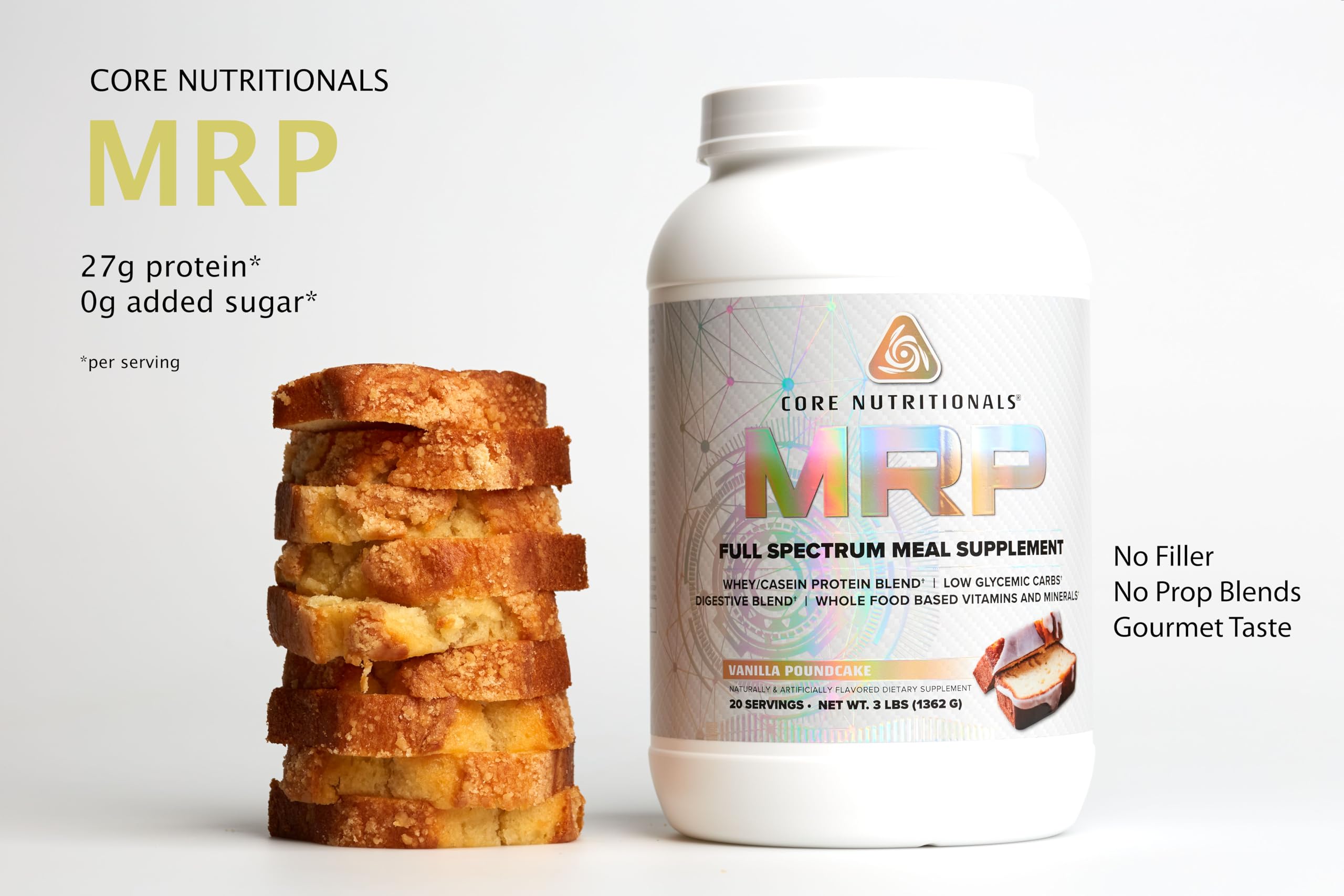 Core Nutritionals MRP shaker mélangé, shake nourrissant prêt à boire