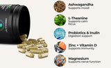 COREHEALTH Gut-Brain Synergy - gelules: confort intestinal et concentration mentale sans nervosité.