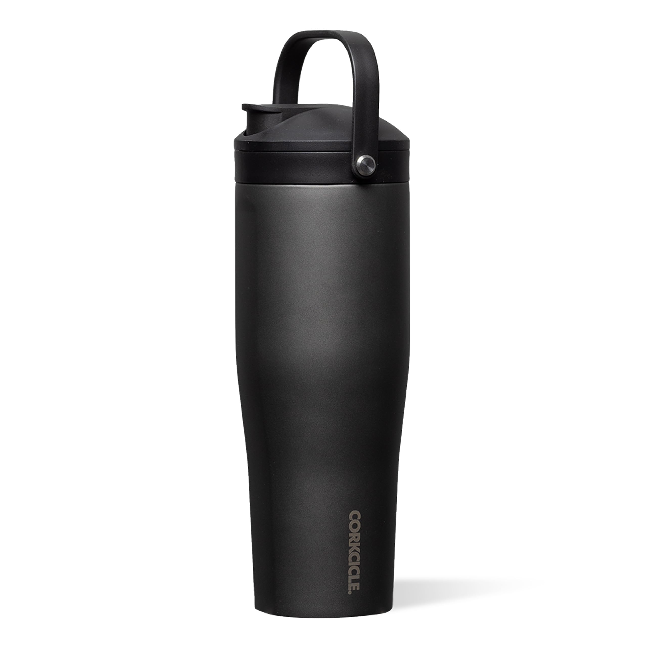 Corkcicle Protein Shaker avec agitateur intégré pour un mélange sans grumeaux et rapide.