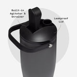 Corkcicle Protein Shaker avec isolation triple pour garder le froid durablement.
