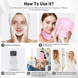 Idée cadeau Coroover masque lumière rouge pour soin à domicile