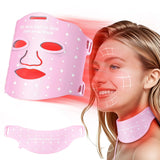 Masque Coroover visage avec lumière rouge pour stimuler le collagène et la fermeté