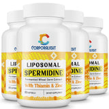 CORPORALIGHT Spermidine, bouteille de softgels: soutien potentiel au renouvellement cellulaire.