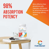 Système liposomal avancé CORPORALIGHT protégeant les nutriments et améliorant la biodisponibilité.