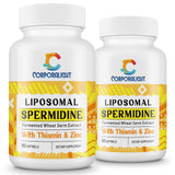 CORPORALIGHT capsule souple Spermidine en bouteille, prise quotidienne pratique.