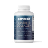 CORREXIKO Marine Collagène: vue sur la bouteille et l’emballage, soutien potentiel pour peau et ongles.