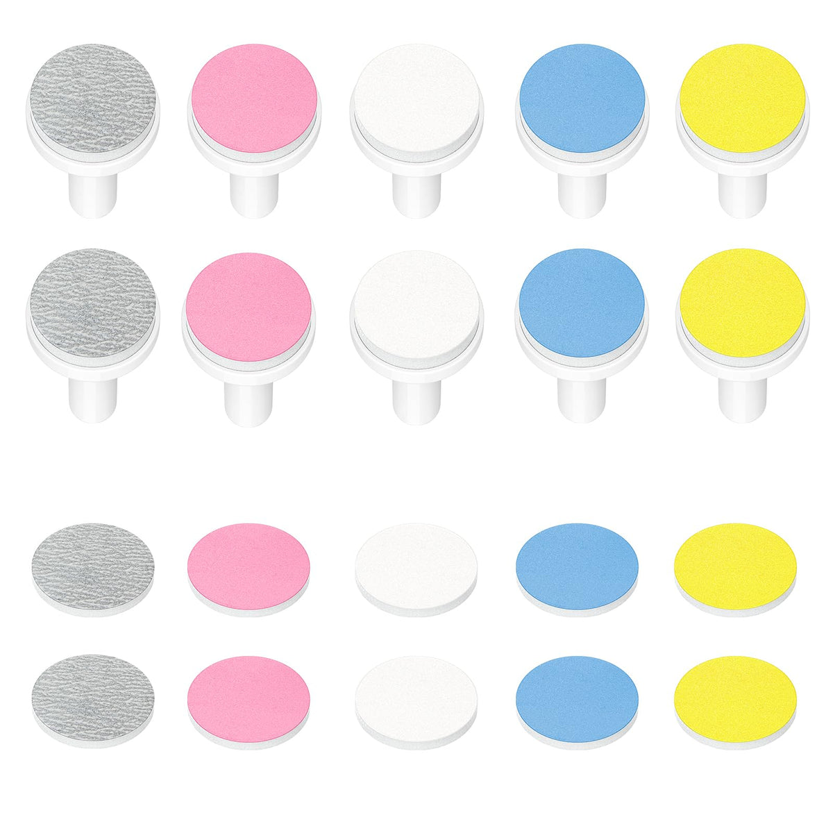 COSLUS C50: têtes de meulage 10 pièces pour une manucure douce et sûre.
