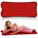 Cosnyu tapis lumière rouge pour le corps, couverture large et détente à domicile.