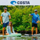 Costa Del Mar chiffon léger de 7 grammes, parfait pour le voyage et l’entretien rapide.