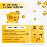 Cosynee Magnesium Glycinate 700 mg — gelules dans la main, dosage pratique