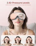 Compression d'air douce et massage oculaire proposé par Cotsoco repose les yeux.