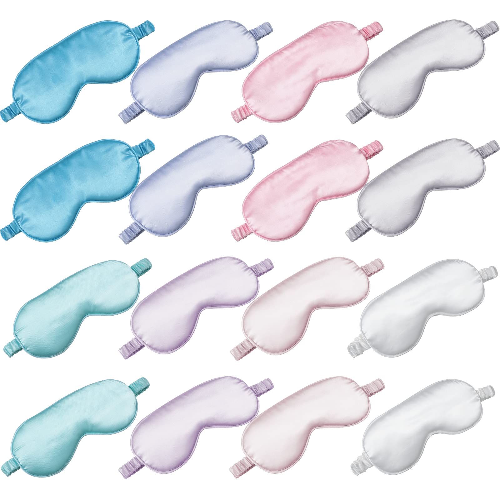Masque Coume en soie, ensemble de 16 pièces pour un sommeil confortable