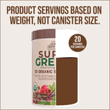 Country Farms Super Greens Chocolat – Energie: peut soutenir l'énergie et la vitalité au quotidien.