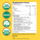 Country Farms Super Greens, poudre pomme-banane, mélange smoothie riche en nutriments, pratique à emporter.