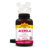 Country Life Acerola Vitamine C Complex – utilisation quotidienne simple et transport facile.
