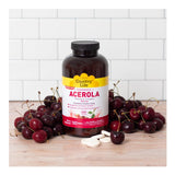 Country Life Acérola Vitamine C Complex utilisation quotidienne pratique à emporter