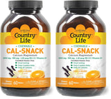 Country Life Cal-Snack emballage pratique pour une prise rapide au quotidien.