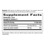 Emballage 120 comprimés Country Life Calcium Citrate, pratique et durable