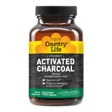 Country Life Charbon Actif Coco – noix de coco source naturelle.