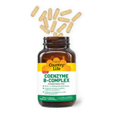 Country Life Coenzyme B-Complex – étiquette lisible, forme active et absorption facilitée