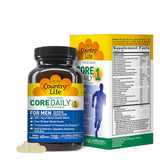 Country Life Core Daily-1 pour hommes – Tablettes pratiques pour une nutrition quotidienne.