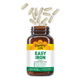 Country Life Easy Iron 25 mg emballage: emballage recyclable et pratique