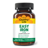 Country Life Easy Iron 25 mg gélules: énergie douce et support quotidien