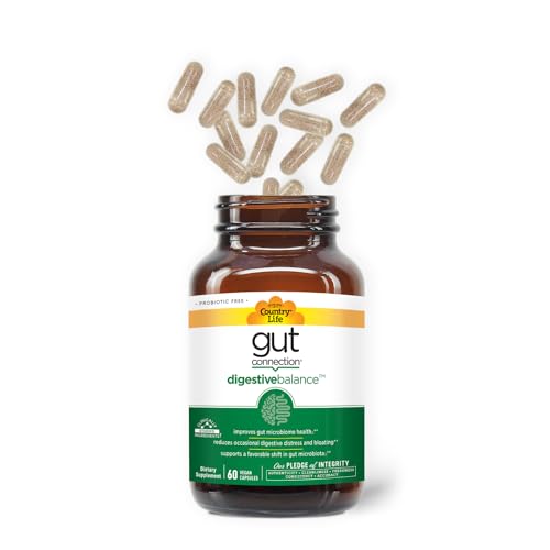 Country Life Gut Connection – prébiotique PreticX en poudre soutenant la flore