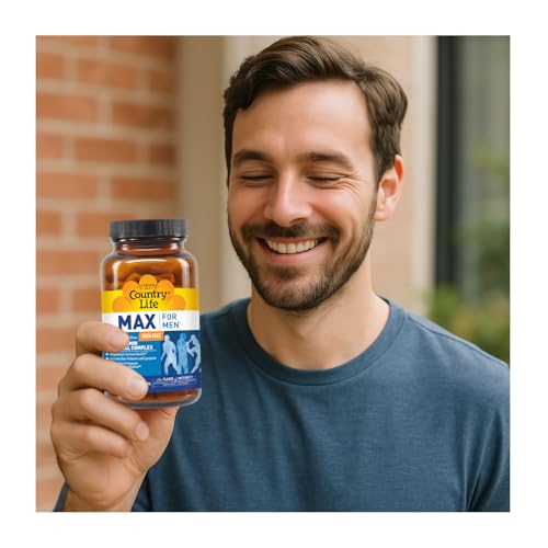 Country Life Max Hommes bouteille pratique de 120 comprimés