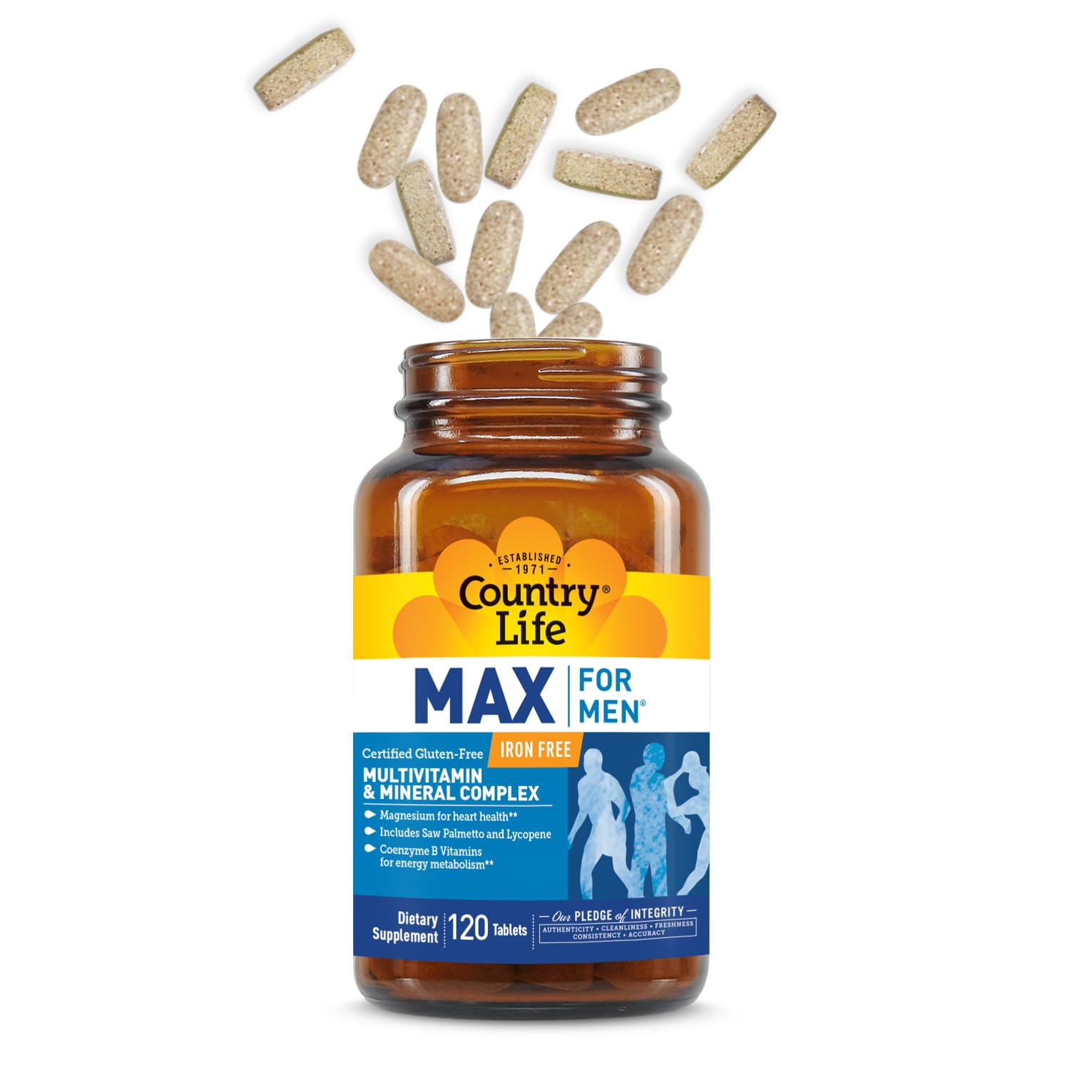 Country Life Max Hommes lycopène pour un apport nutritionnel quotidien