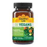 Country Life Max Vegan soutien santé cardiaque et énergie durable.