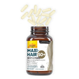 Country Life Maxi-Hair 50+ – Centre de fabrication certifié sans allergènes.