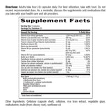 Country Life Maxi-Hair Plus Biotine – Utilisation quotidienne recommandée avec 4 capsules par jour.