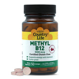 Country Life Methyl B-12 emballage, énergie potentielle au quotidien.