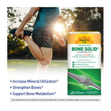 Country Life Os Solide – vitamines K2 et D3, soutien potentiel au métabolisme osseux.