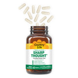 Country Life Sharp Thought – capsules visibles pour une prise quotidienne en routine.