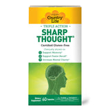 Country Life Sharp Thought – complément alimentaire pour une routine cognitive potentielle.