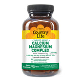 Country Life Target-Mins, bouteille-calcium-magnésium-d, soutien quotidien des os et des muscles.