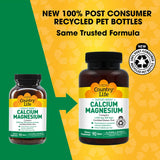 Country Life Target-Mins Calcium Magnésium Complex – comprimés faciles à avaler dans la routine