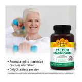 Country Life Target-Mins Calcium Magnésium Complex – emballage PET recyclable et durable
