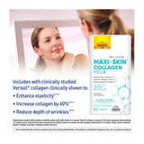 Country Life Verisol avec vitamine A, soutien renouvellement peau.