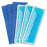 Coussin périnéal réutilisable avec manches douces pour une utilisation pratique.