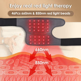 Couvre-genou lumière rouge: usage domestique et confort quotidien