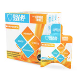 Cover Three Brain Assist, bouteille prête à boire pour soutenir la concentration.