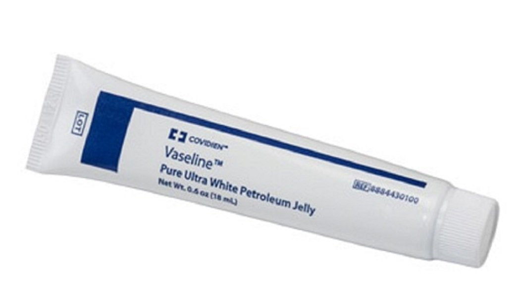 Covidien Vaseline, tube de 1 oz, base émolliente neutre pour soins topiques