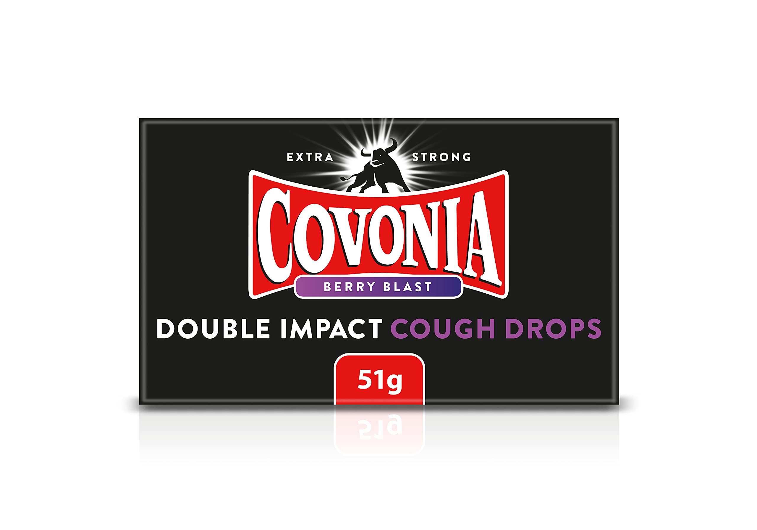 Pastilles Covonia Berry Blast emballage compact pour déplacements
