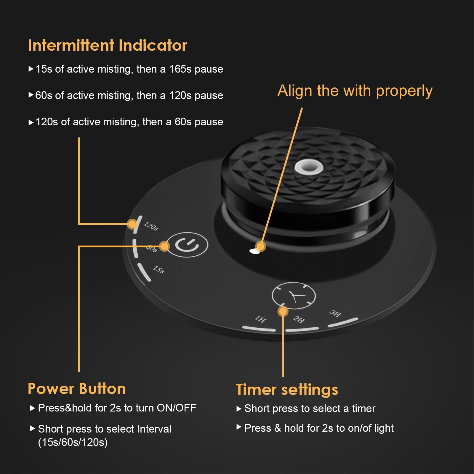 Covozon diffuseur-sans-eau-batterie-rechargeable, autonomie nomade pratique