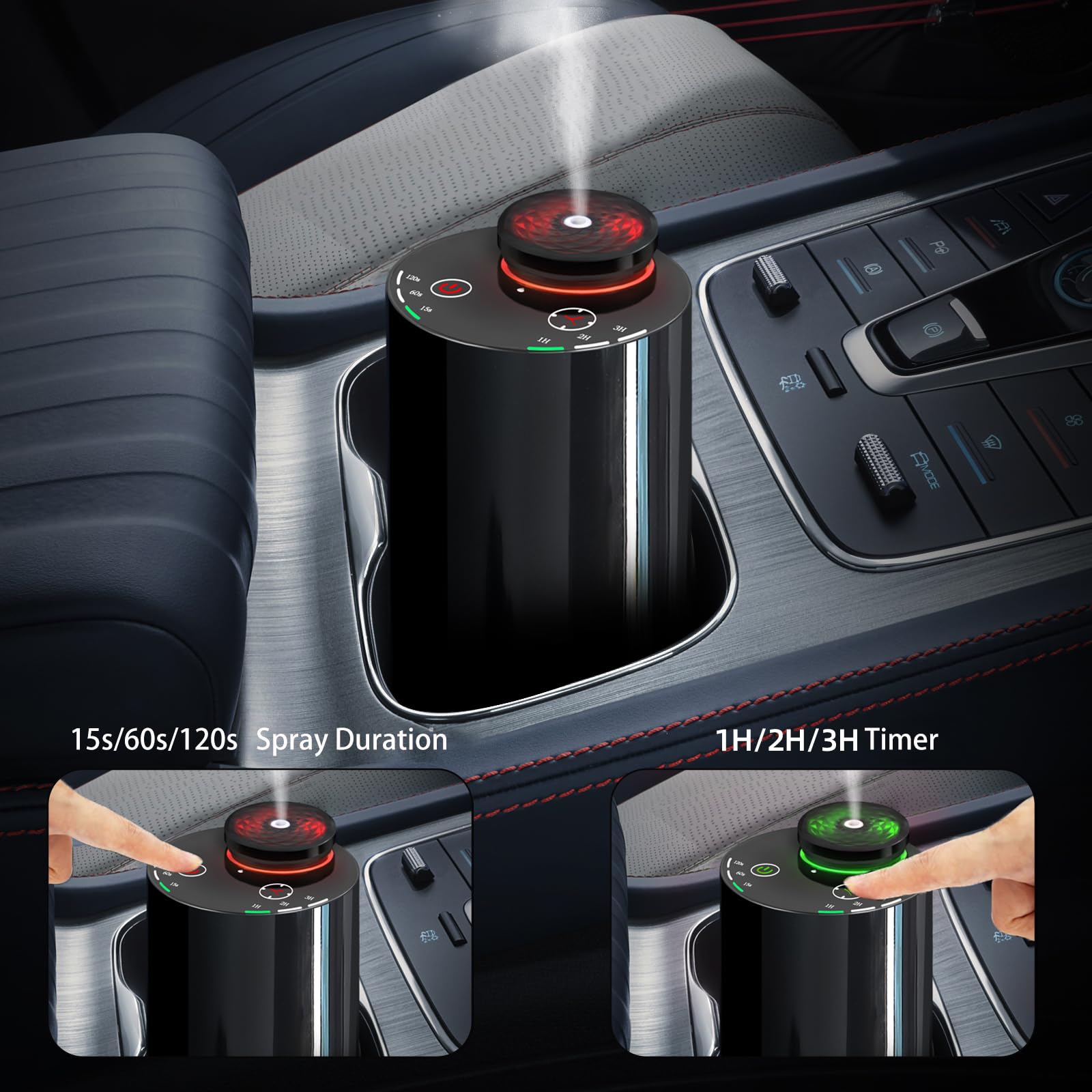 Covozon diffuseur-sans-eau-voiture-portable, aromathérapie en déplacement