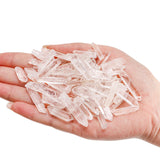 Covzoe quartz clair – pointe brute décorative pour bureau et maison.